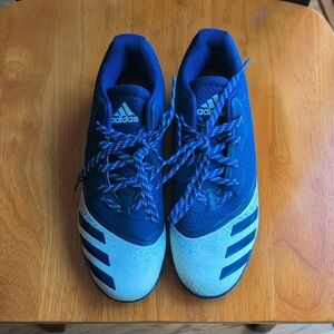 Adidas Kids' Two-Tone Blue Cleats